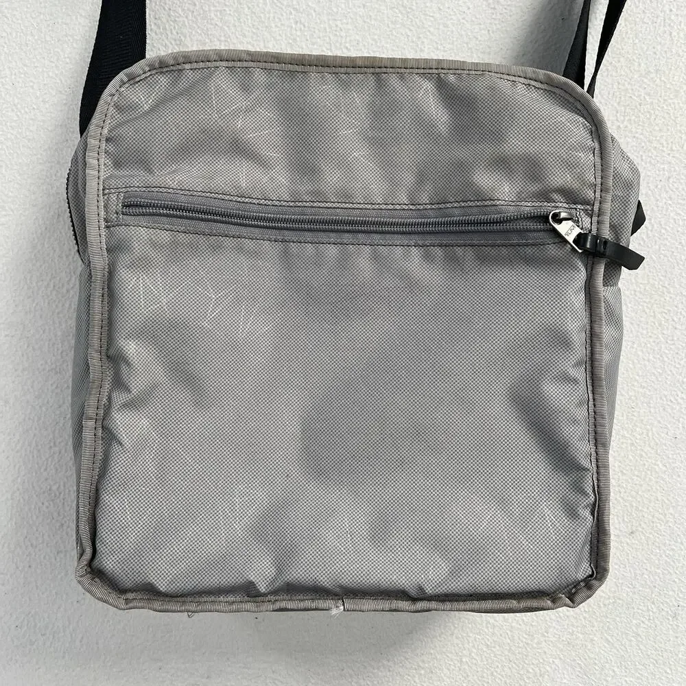 Tumi Dalston Amhurst Black Camo Crossbody Suede Nylon Messenger Bag 61005DCM